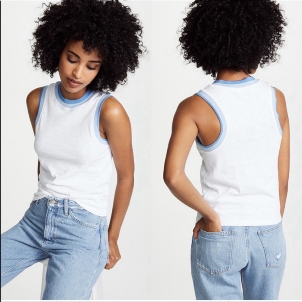 Rag & Bone Crew Neck Sleeveless Top
